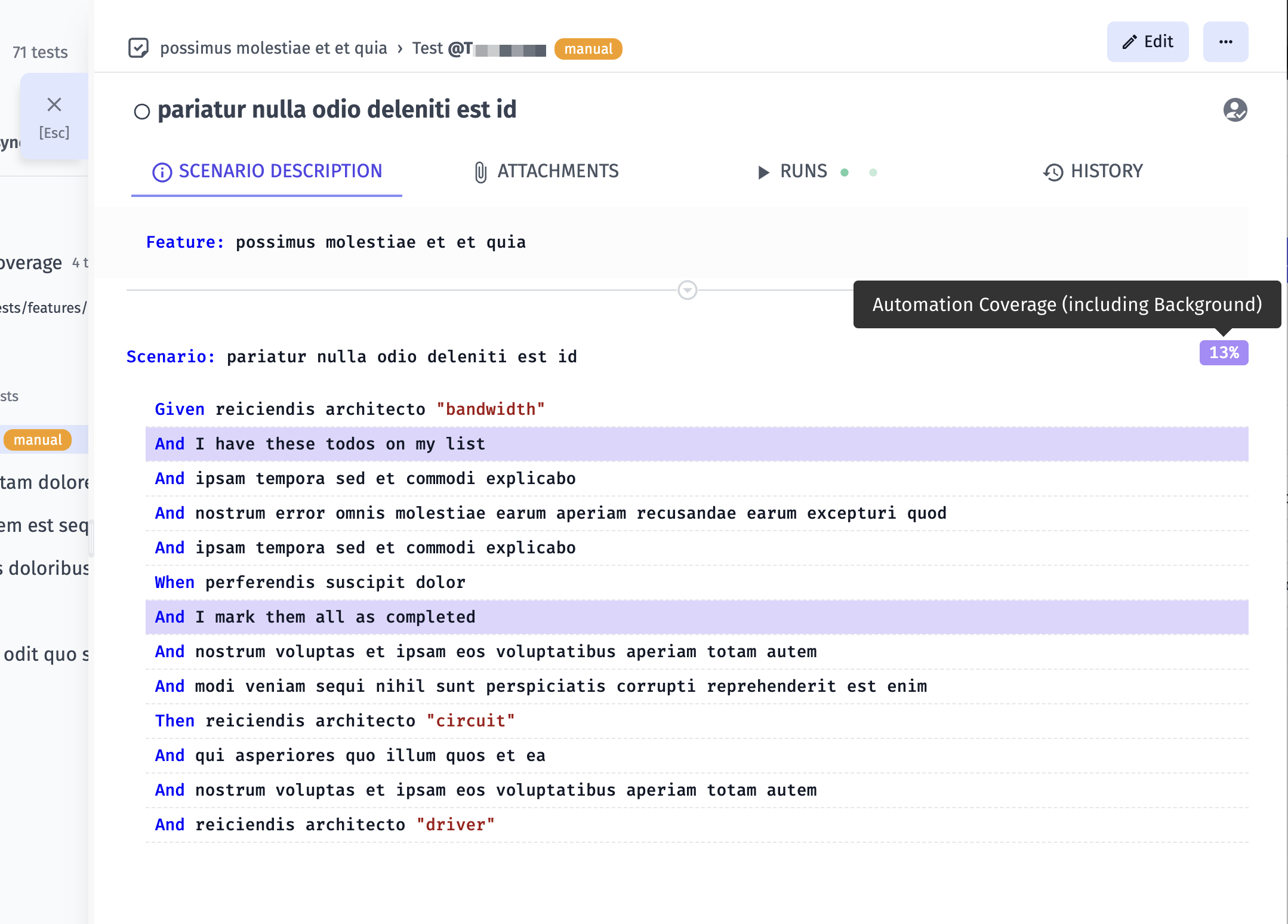 BDD-automation-cov