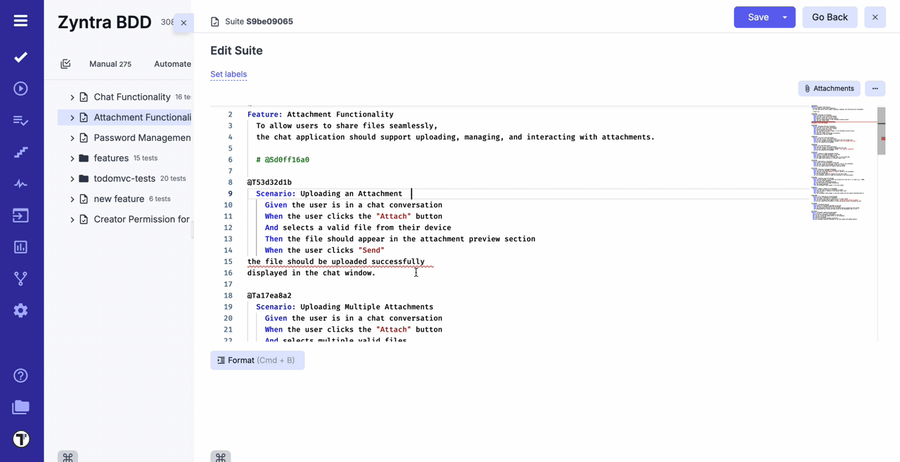 BDD-drafts