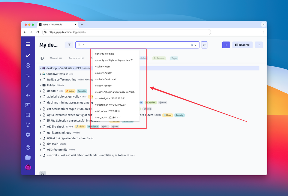 Release. Testomatio Reporter Upgrade, Query History, UI Refinements